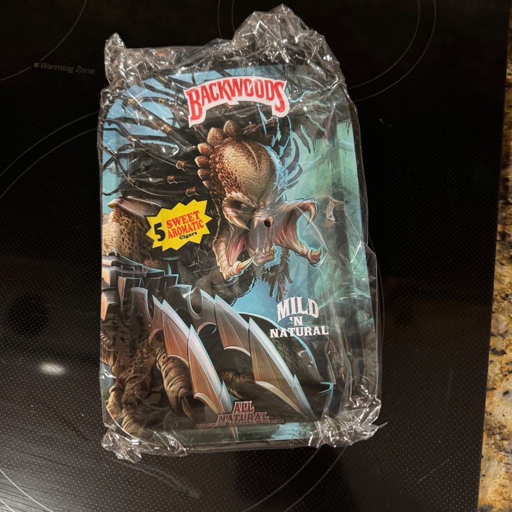 Backwoods Predator Metal Rolling Tray Sweet Aromatic Mild N Natural New